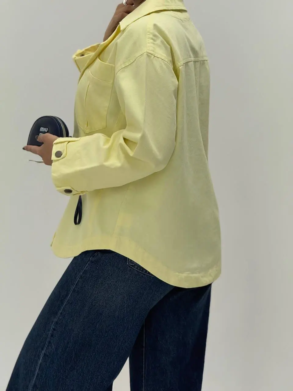 3605-کت کتان پاستیلی ( ایراددار )